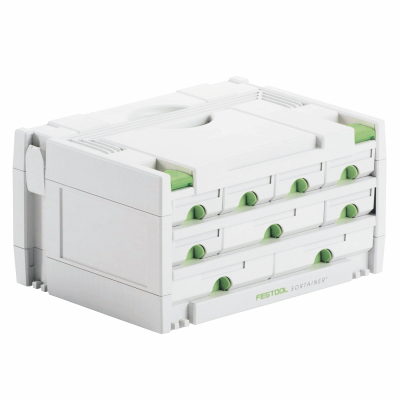 (image for) Festool SYS 3-SORT/9 SORTAINER 9 Drawer Storage System