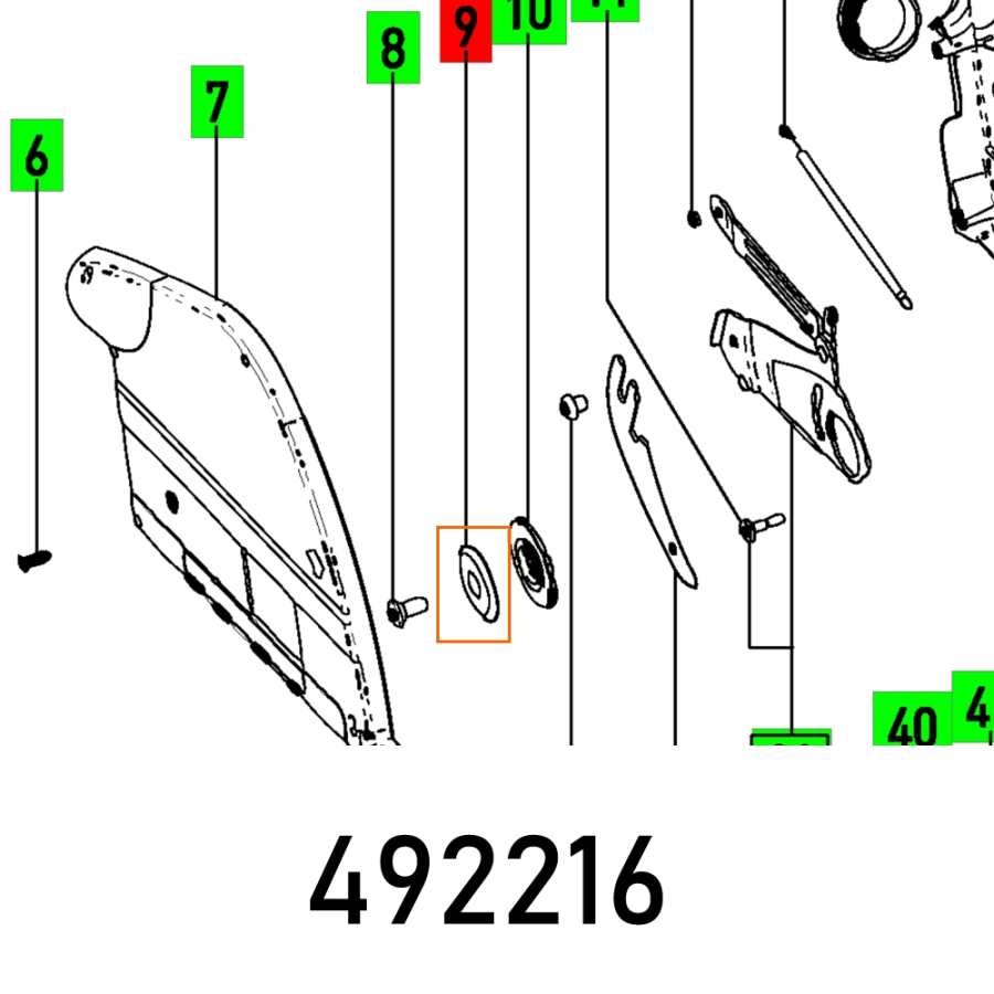 (image for) Counter Flange Ts 75 Ebq