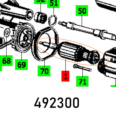 (image for) Armature 230v Hl 850 E 230v Et-bg