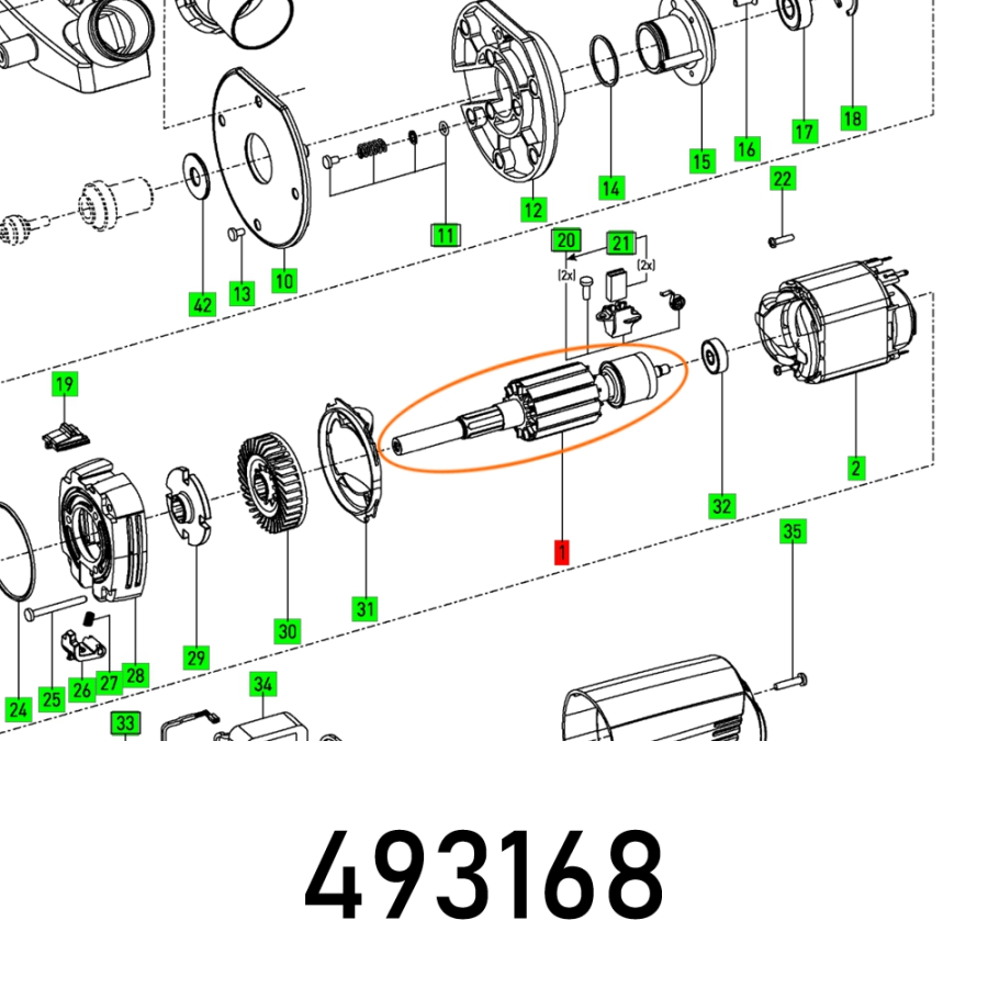 (image for) Armature Ofk 500 Q Et-bg 230v