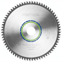 (image for) Festool HW 210x2,4x30 TF72 Aluminium/Plastics Circular Saw Blade 210mm x 30mm 72T