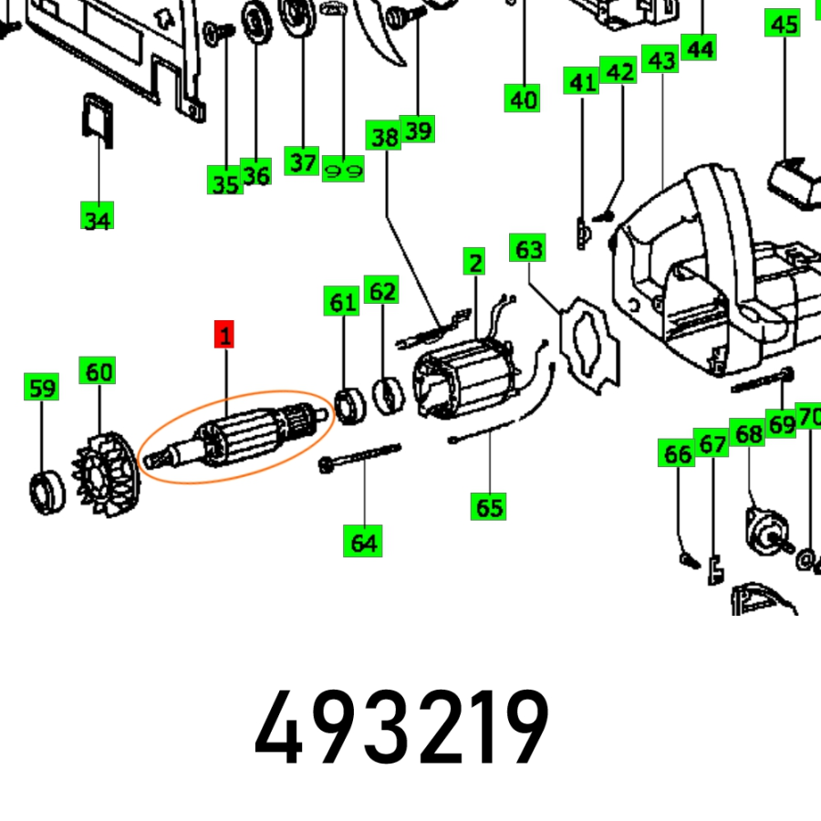 (image for) Armature 230v Ap 55 230v Et-bg
