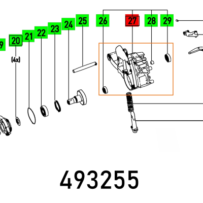 (image for) Gear Housing Ts 75 Ebq