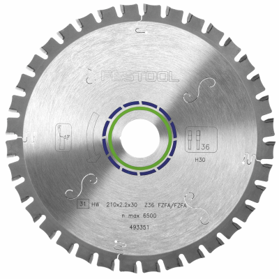 (image for) Festool HW 210x2,2x30 F36 STEEL Saw Blade 210mm 36T