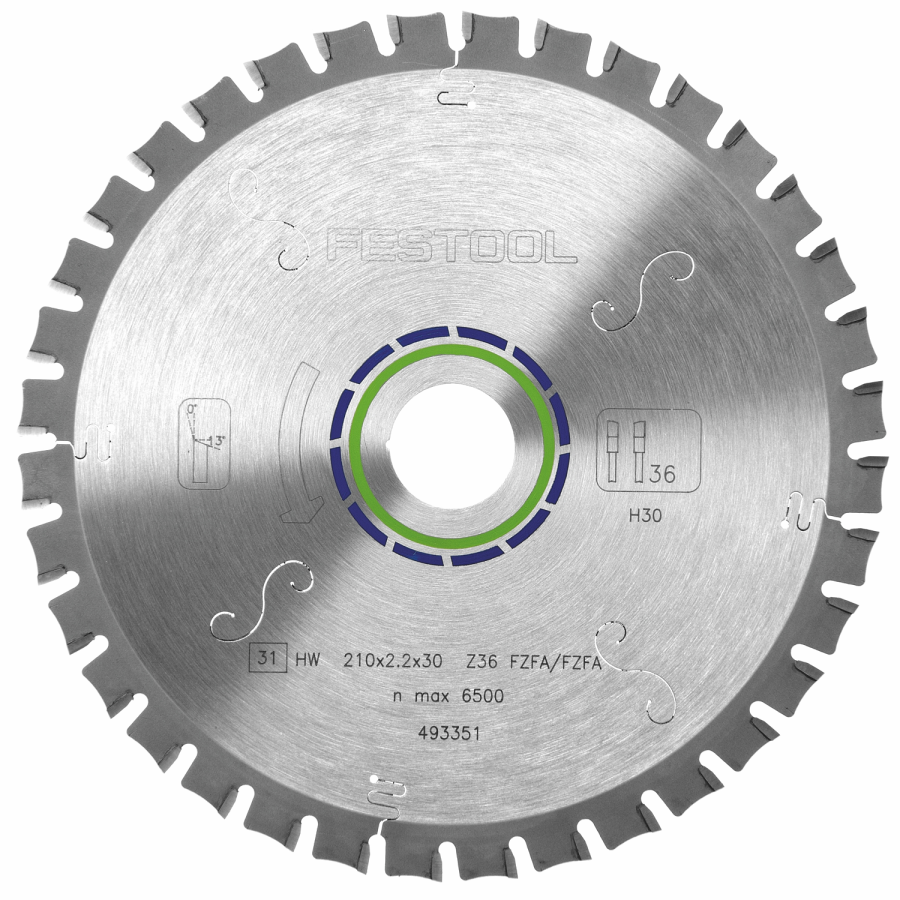 (image for) Festool HW 210x2,2x30 F36 STEEL Saw Blade 210mm 36T