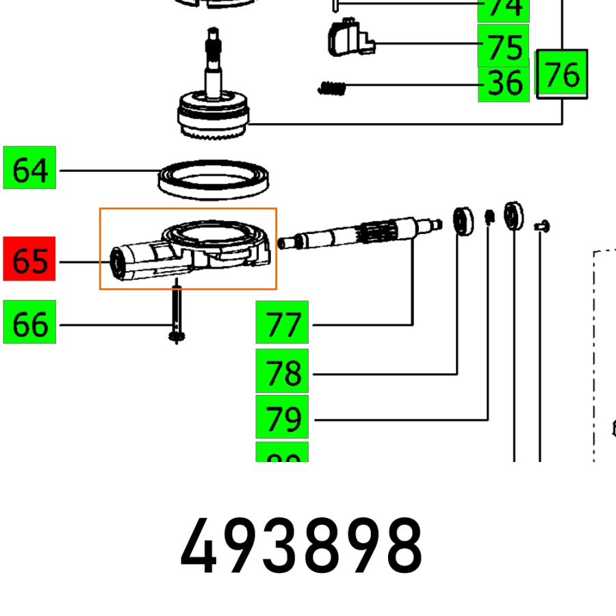 (image for) Pendular Pot Df 500 Q Et-bg