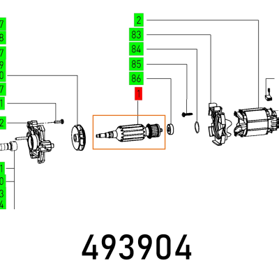 (image for) Armature Df 500 Q
