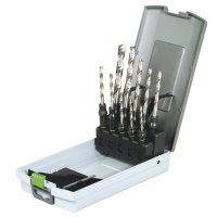 (image for) Festool HSS D3-10 CE/10 CENTROTEC HSS Metal Drill Bit Set 3–10mm 10 Piece