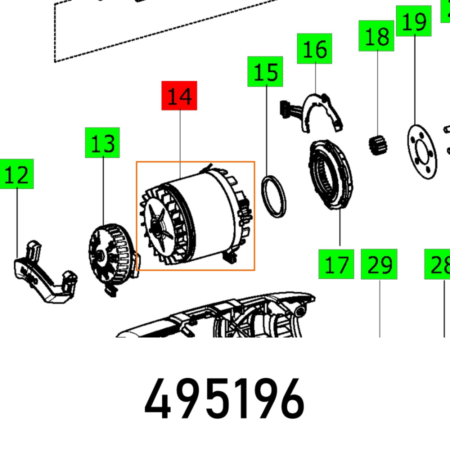 (image for) Motor T 16 Ecm Et-bg