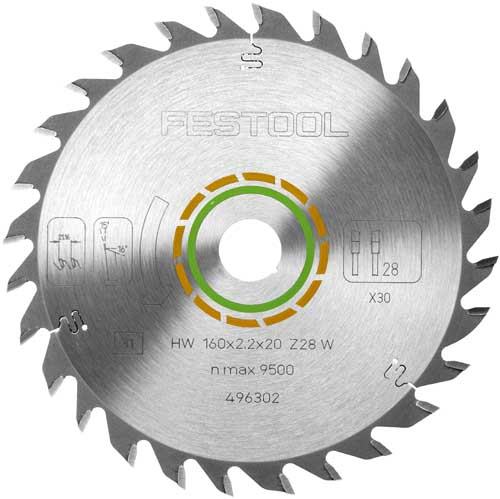 (image for) Saw Blade 160x2,2x20 W28 496302