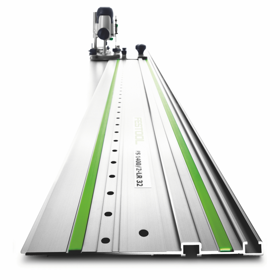 (image for) Festool FS 1400/2-LR 32 Guide Rail 1400mm With 32mm Hole Spacing