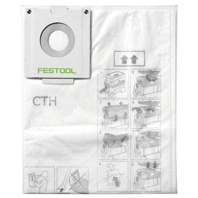 (image for) Festool FIS-CTH 48/3 Safety Filter Bags for CTH 48 3 Pack