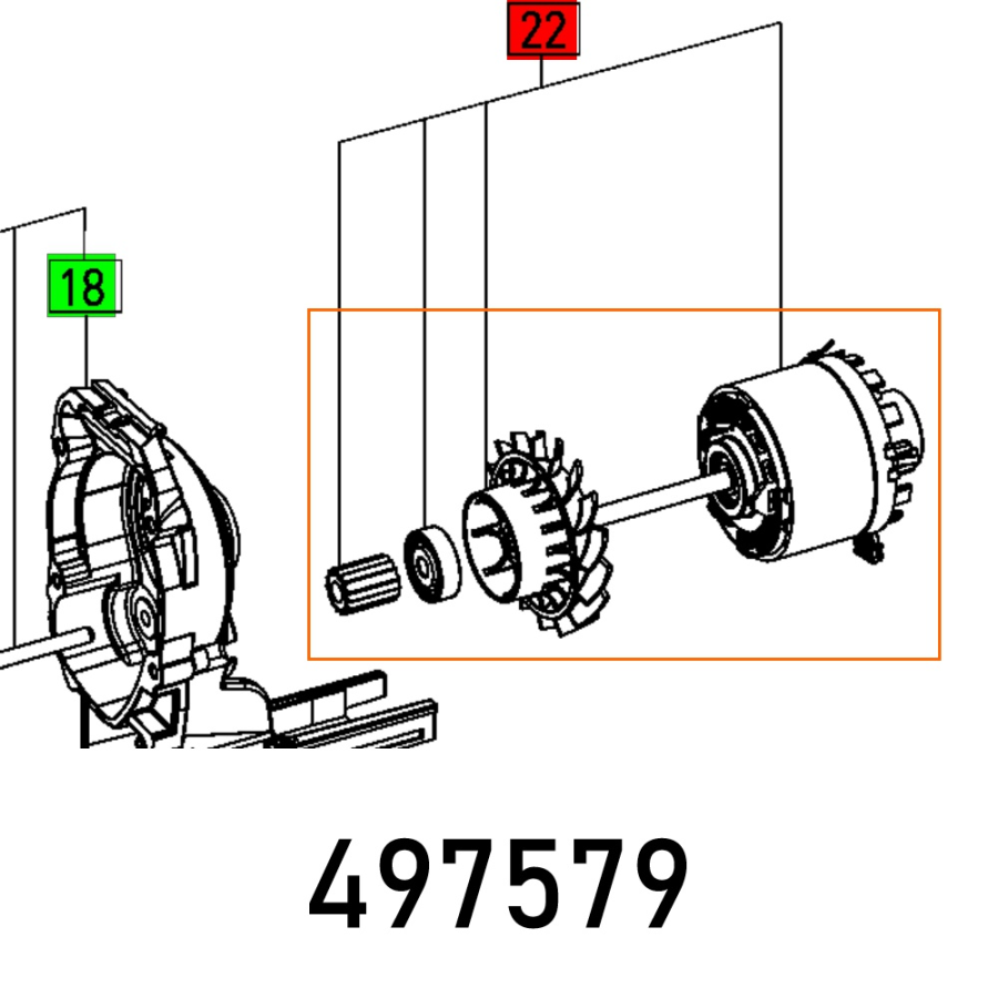 (image for) Motor Ps 400 230v