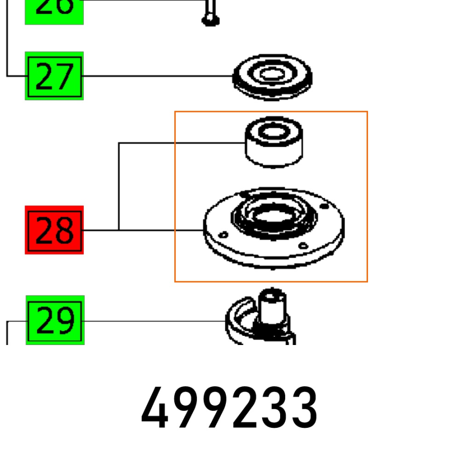 (image for) Flange Ets 125 E Et-bg