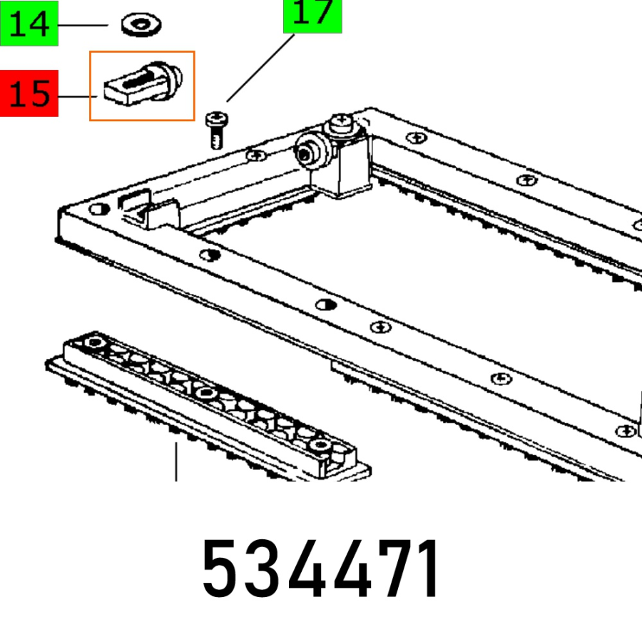 (image for) Slide Pin 2420