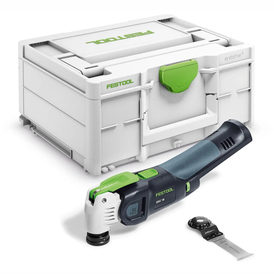 (image for) Festool OSC 18 E-Basic VECTURO Cordless Oscillator Multi-Tool