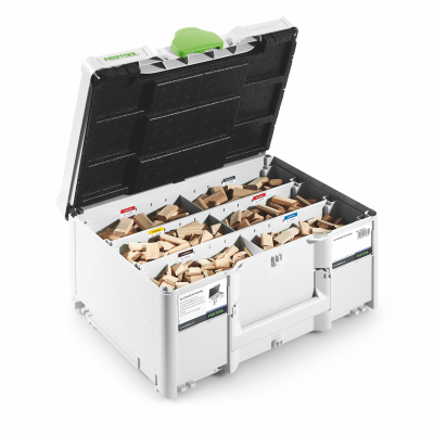 (image for) Festool DS 4/5/6/8/10 1060 BU Beech DOMINO Assortment Set in Systainer³