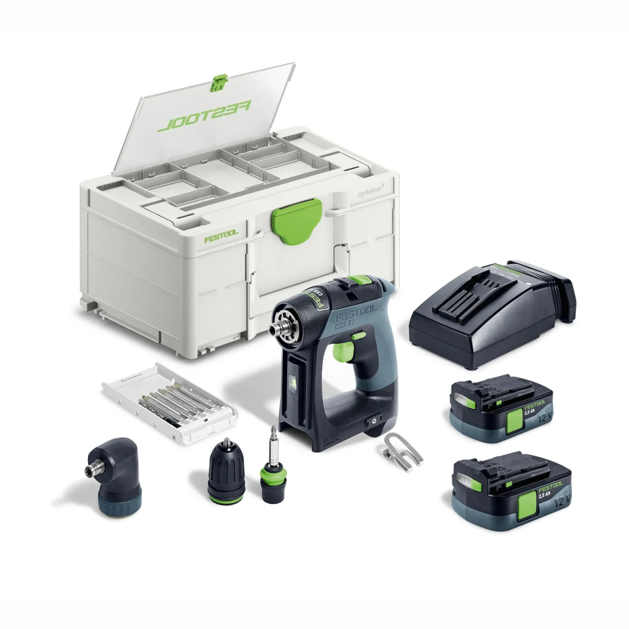 (image for) Festool CXS 12 2,5-Set Cordless Drill