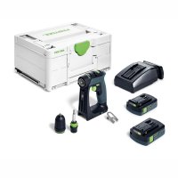 Festool CXS 18 C 3,0-Plus Cordless Drill with ergonomic C-shape design (image for) Festool CXS 18 C 3,0-Plus Cordless Drill with ergonomic C-shape design