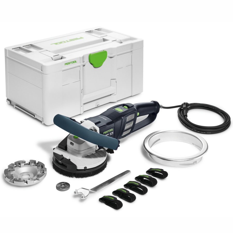 (image for) Festool RG 130 ECI-Set DIA HD RENOFIX Surface-Restoration Grinder