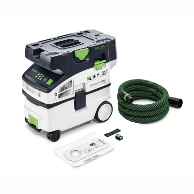 (image for) Festool CTLC MIDI I-Basic Cordless Mobile Dust Extractor - 15 litre