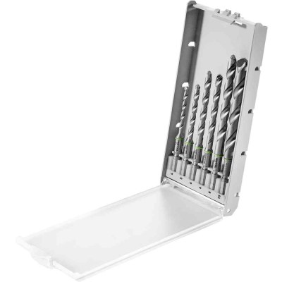 (image for) Festool BKS SYS3 D4-10 CE/S 6-Piece CENTROTEC Masonry Drill Bit Set 4-10mm