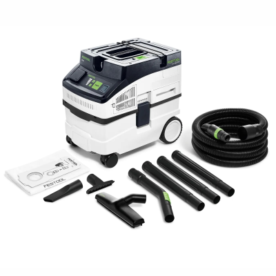 (image for) Festool CT 15 E-Set CLEANTEC Mobile Dust Extractor