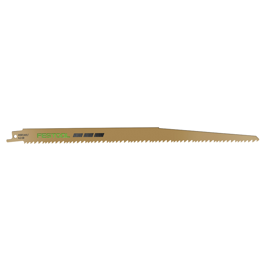 (image for) Festool HSR 305/4,3 BI/5 WOOD UNIVERSAL Sabre Saw Blade Set 305mm 5pc