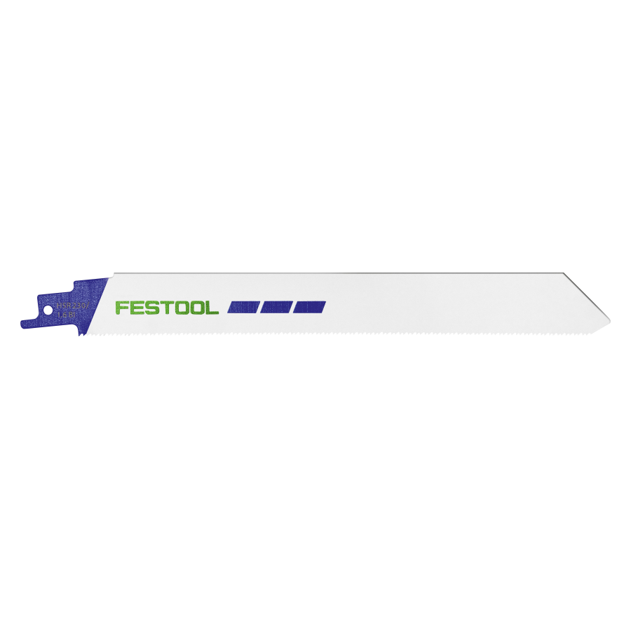 (image for) Festool HSR 230/1,6 BI/5 METAL STEEL/STAINLESS STEEL Sabre Saw Blade Set 230mm 5pc