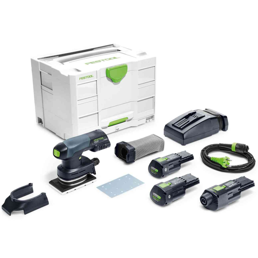(image for) Festool RTSC 400 Li 3,0 I-Set Cordless Orbital Sander 18V