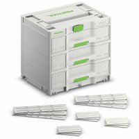 (image for) Festool SYS3-SORT/3 M 337 Sortainer³ Three-Drawer Storage System