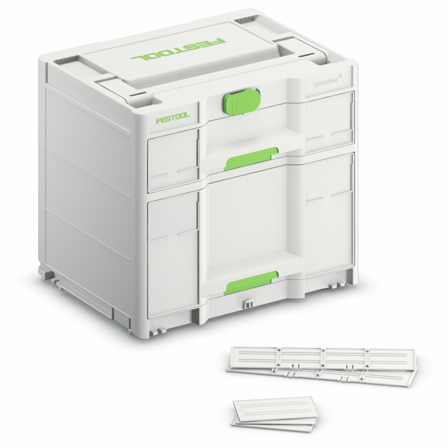 (image for) Festool SYS3-SORT/2 M 337 Sortainer³ Two-Drawer Storage System