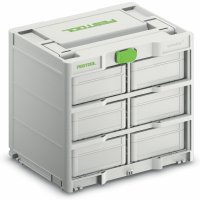 Festool SYS3-RK/6 M 337-Set Systainer³ Rack with 6 x SYS3 S 76 (image for) Festool SYS3-RK/6 M 337-Set Systainer³ Rack with 6 x SYS3 S 76
