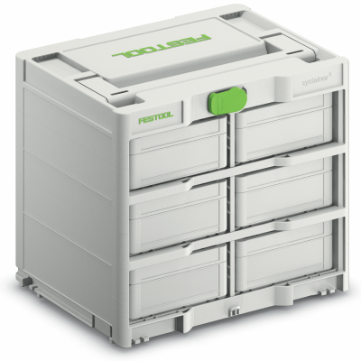 (image for) Festool SYS3-RK/6 M 337-Set Systainer³ Rack with 6 x SYS3 S 76