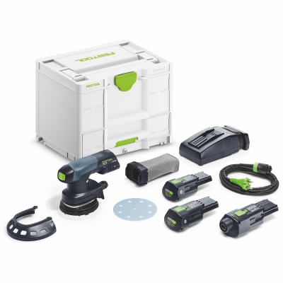 (image for) Festool ETSC 125 3,0 I-Set 18V Cordless Random Orbital Sander 125mm