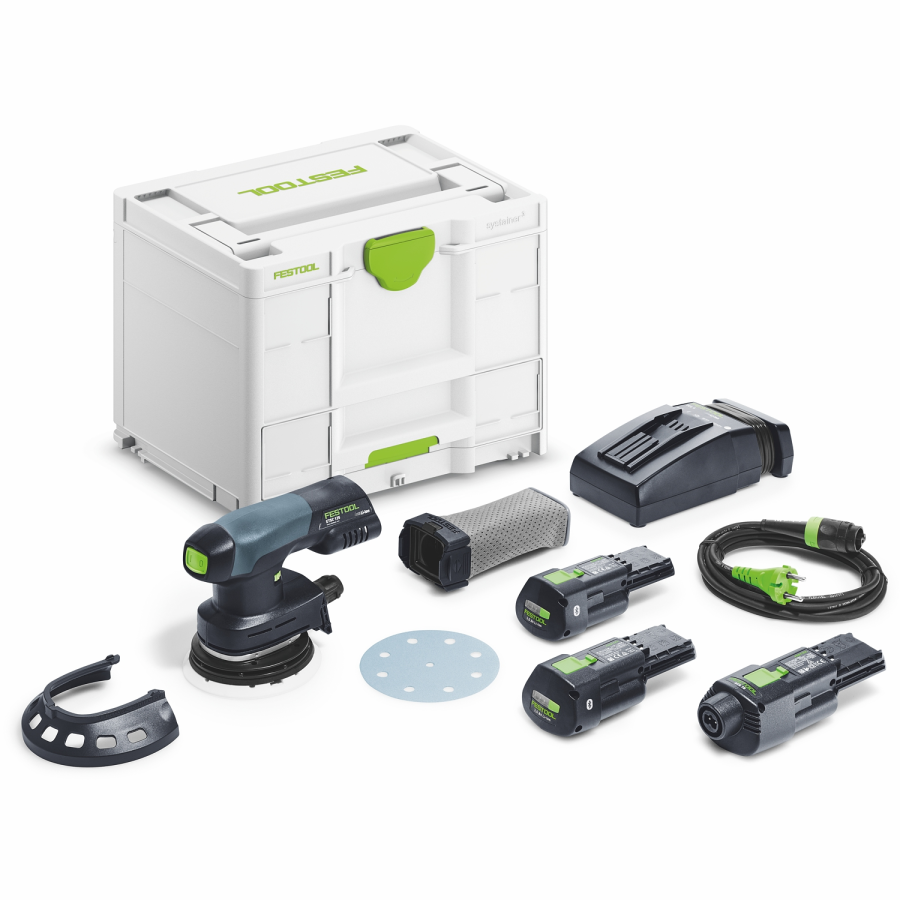 (image for) Festool ETSC 125 3,0 I-Set 18V Cordless Random Orbital Sander 125mm
