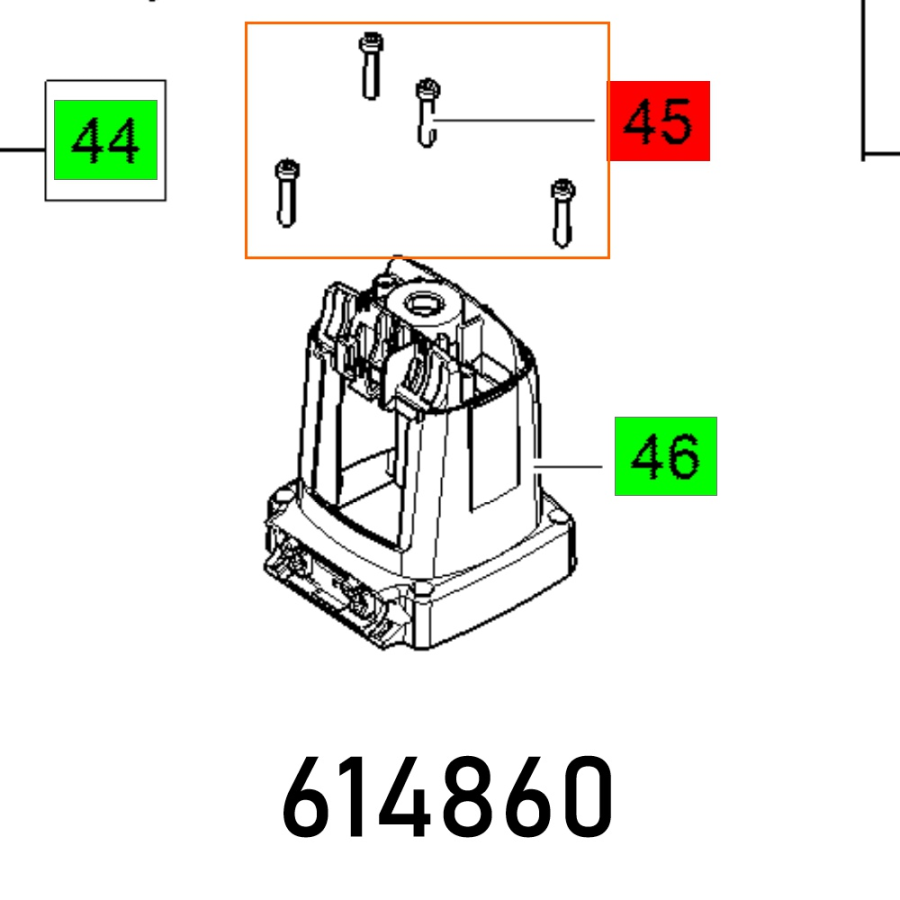 (image for) Screw M5x25 K Sf Wn 1352