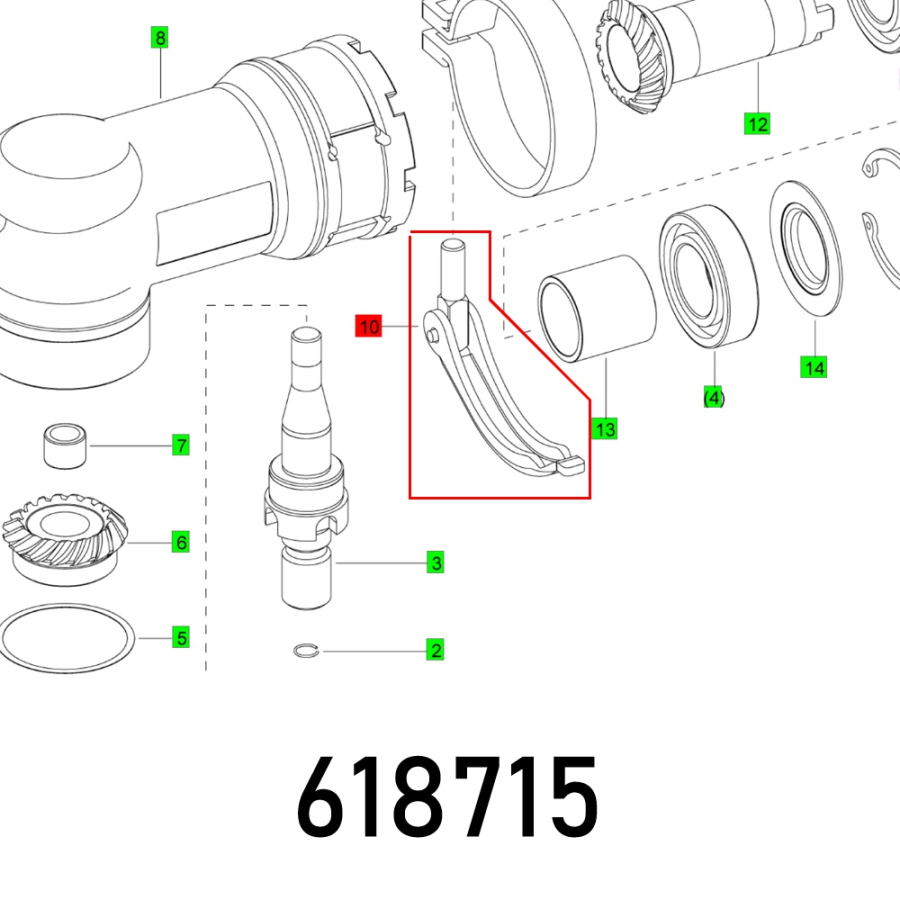 (image for) Rocker Agp 180-4