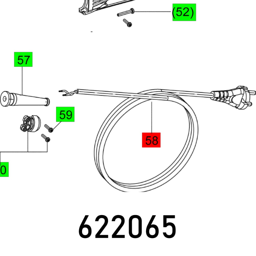 (image for) Cord H07 Rn-f 2x1 Euro