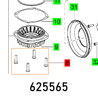 (image for) Screw M4x16 Din 7500