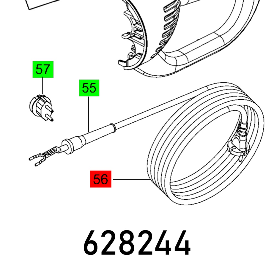 (image for) Cord H07 Rn-f Euro