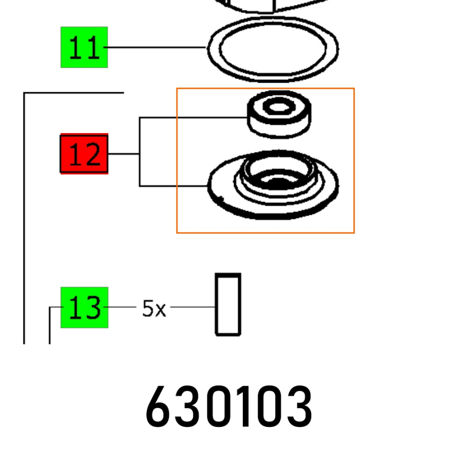 (image for) Bearing Carrier Lrm-a Vollst