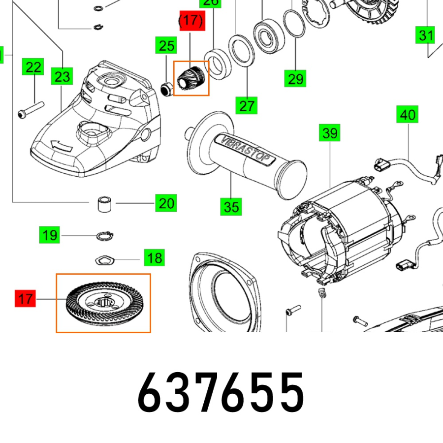 (image for) Gear Compl. Gp 230-26