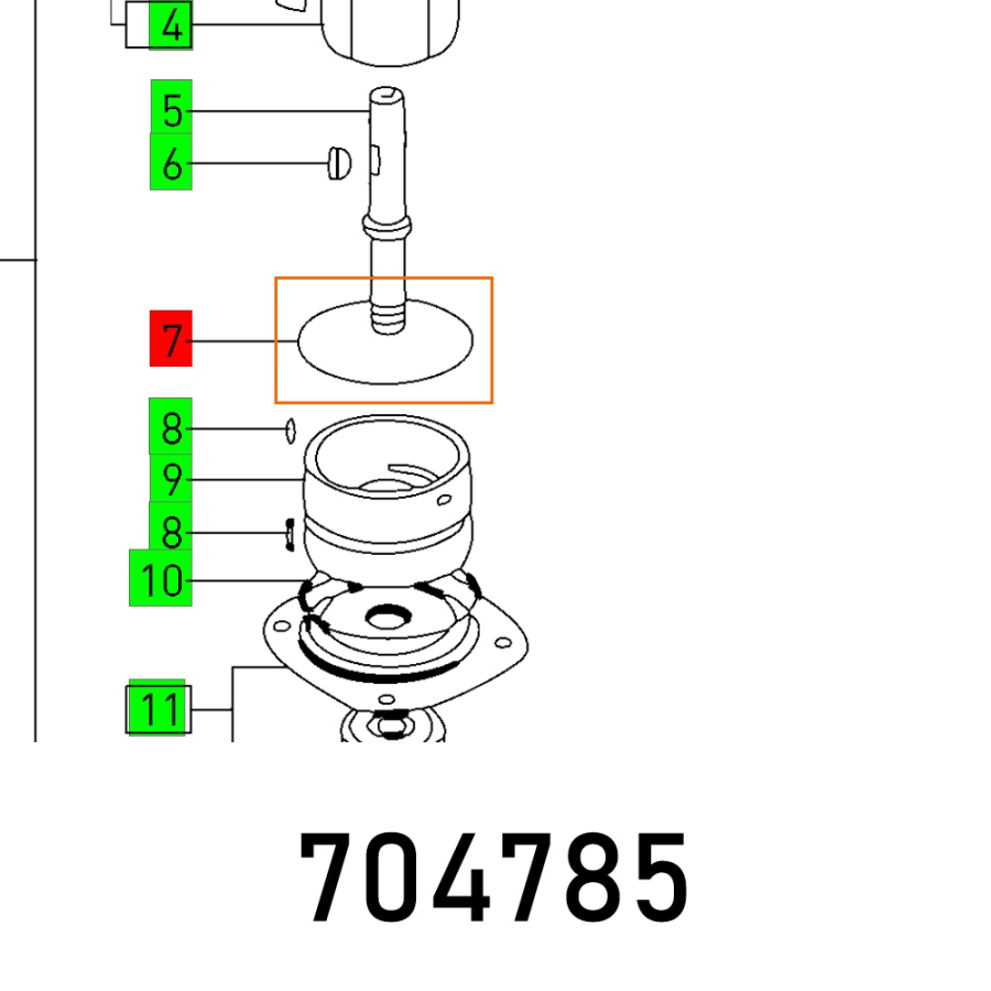 (image for) O-ring 51,5x1,5-fkm-labs-frei