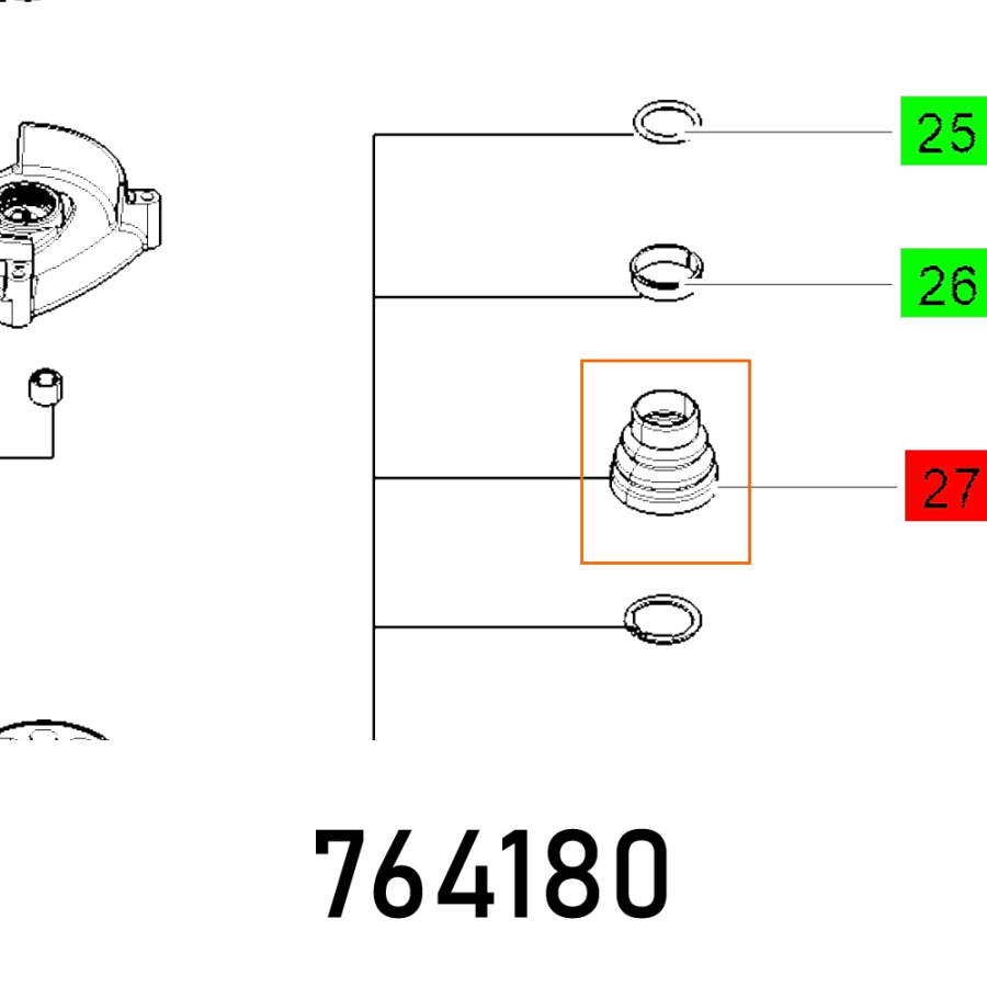 (image for) Sealing Lip Mxp Ef