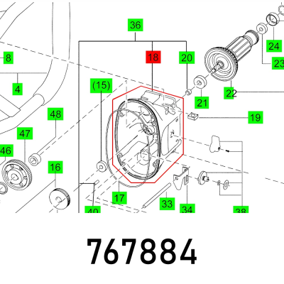 (image for) Bearing Cover Mx 1600-2 Eq Duo