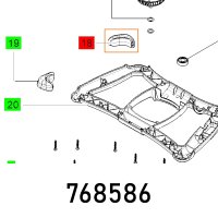 (image for) Shock Absorber Mx 1000 E Ef Oben Links