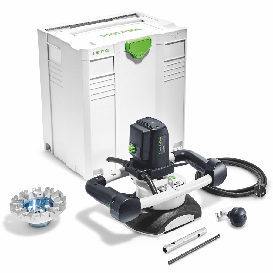 (image for) Festool RG 150 E-Set DIA HD RENOFIX Diamond Grinder 150mm 1600W