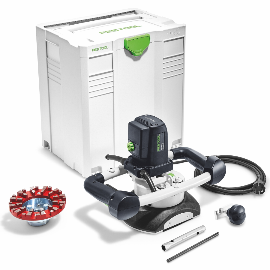(image for) Festool RG 150 E-Set DIA ABR RENOFIX Renovation Diamond Grinder 150mm 1600W