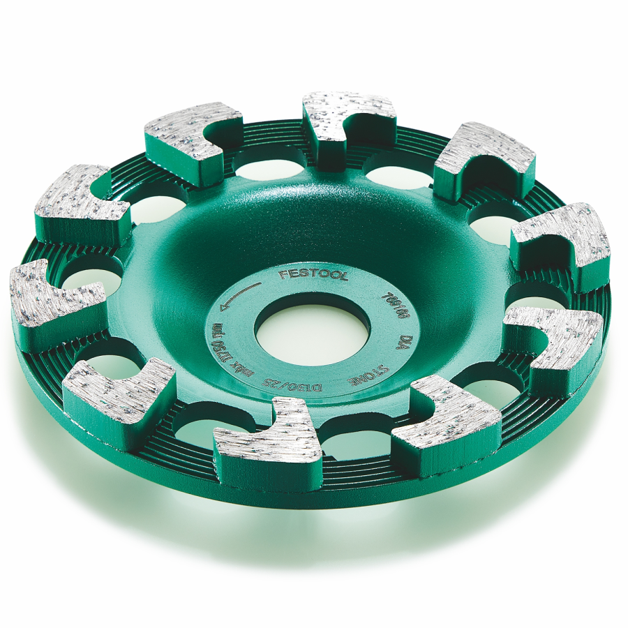 (image for) Festool DIA STONE-D130 Premium Diamond Disc for Extremely Hard Concrete